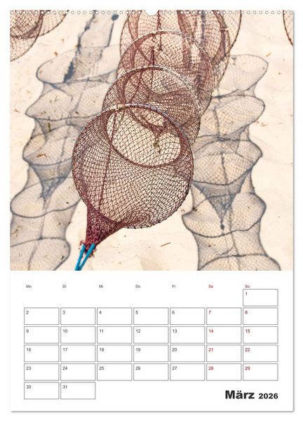 Produktbild: Usedom - Terminplaner (hochwertiger Premium Wandkalender 2026 DIN A2 hoch), Kunstdruck in Hochglanz