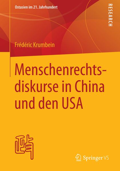 Produktbild: Menschenrechtsdiskurse in China und den USA