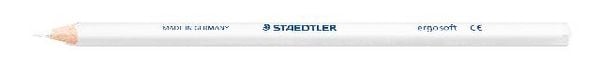 Produktbild: STAEDTLER Farbstift ergosoft wei&szlig;