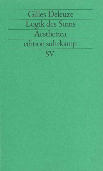 Produktbild: Logik des Sinns