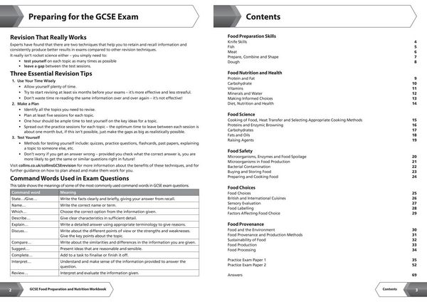 Produktbild: AQA GCSE 9-1 Food Preparation & Nutrition Workbook