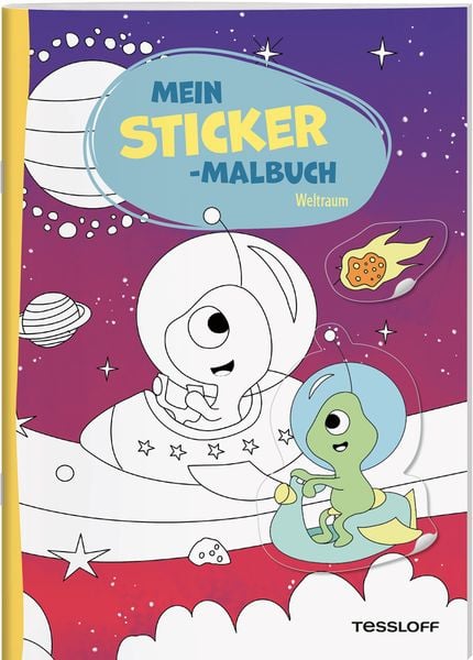Produktbild: Mein Sticker-Malbuch. Weltraum