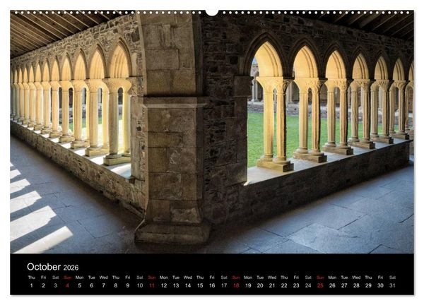 Produktbild: Iona - A Visual Pilgrimage (High Quality Premium Wall Calendar 2026 DIN A2 landscape),CALVENDO 12 Month Wall Calendar