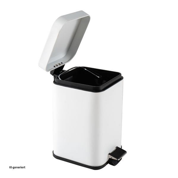 Produktbild: HTI-Living Abfalleimer mit Soft-Close Deckel Eckig 3 Liter Jannik
