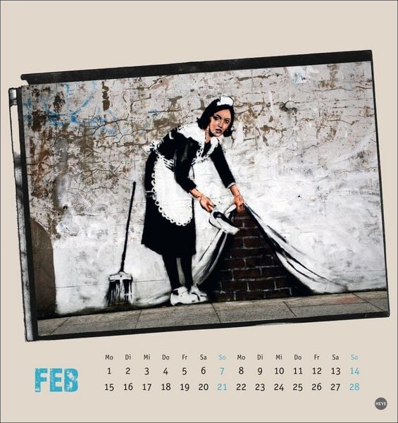 Produktbild: Banksy Postkartenkalender 2027