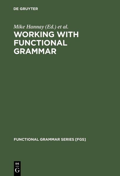 Produktbild: Working with Functional Grammar
