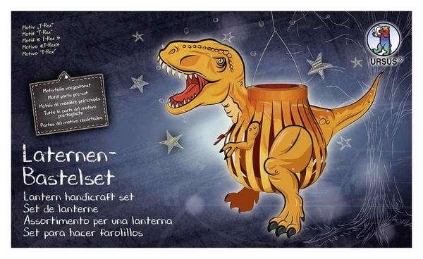 Produktbild: URSUS Laternen-Bastelset "T-Rex"