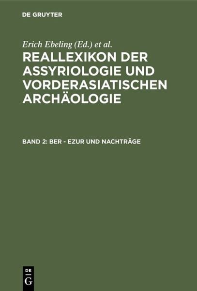 Produktbild: Ber - Ezur und Nachtr&auml;ge