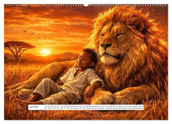 Produktbild: Wilde Geborgenheit (hochwertiger Premium Wandkalender 2027 DIN A2 quer), Kunstdruck in Hochglanz