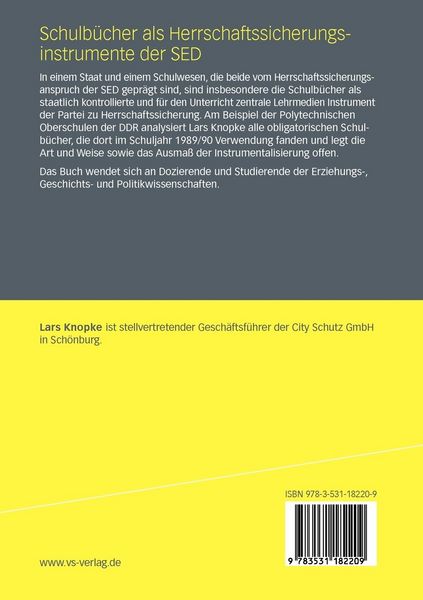 Produktbild: Schulb&uuml;cher als Herrschaftssicherungsinstrumente der SED