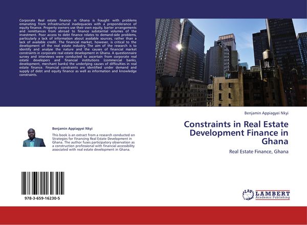 Produktbild: Constraints in Real Estate Development Finance in Ghana