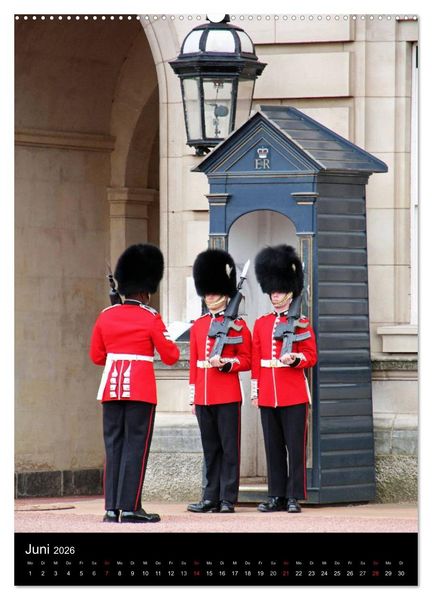 Produktbild: London - Impressionen (Wandkalender 2026 DIN A2 hoch), CALVENDO Monatskalender