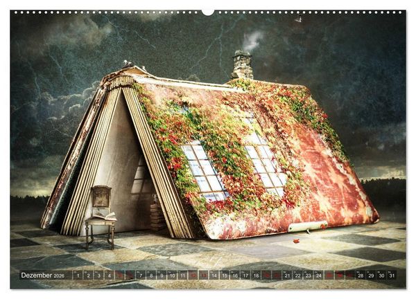 Produktbild: Willkommen im Reich der Fantasie (Wandkalender 2026 DIN A2 quer), CALVENDO Monatskalender