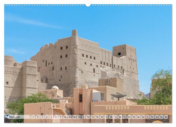 Produktbild: Oman - Impressionen (Wandkalender 2026 DIN A2 quer), CALVENDO Monatskalender