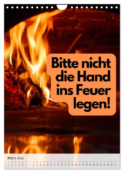Produktbild: Tanz um den hei&szlig;en Brei! (Wandkalender 2026 DIN A4 hoch), CALVENDO Monatskalender