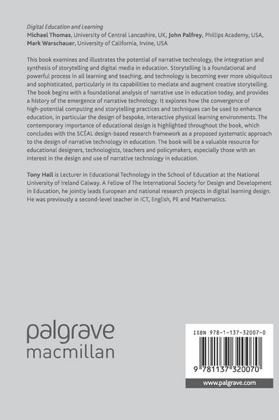 Produktbild: Education, Narrative Technologies and Digital Learning