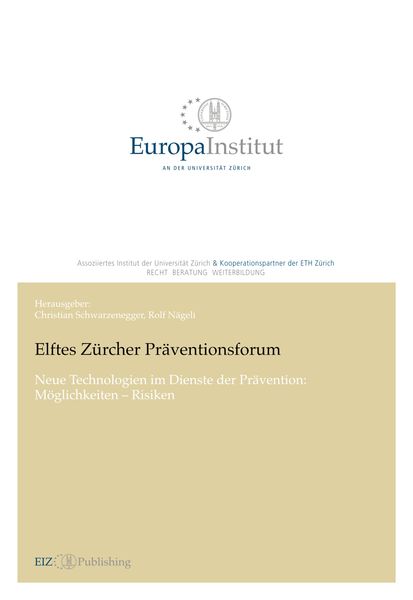 Produktbild: Elftes Z&uuml;rcher Pr&auml;ventionsforum
