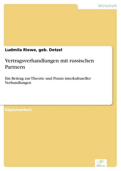 Produktbild: Vertragsverhandlungen mit russischen Partnern