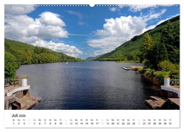 Produktbild: Schottland 2026 - Wildes Land im Norden (hochwertiger Premium Wandkalender 2026 DIN A2 quer), Kunstdruck in Hochglanz