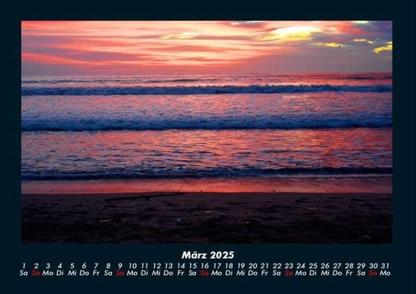 Produktbild: Bali 2025 Fotokalender DIN A4