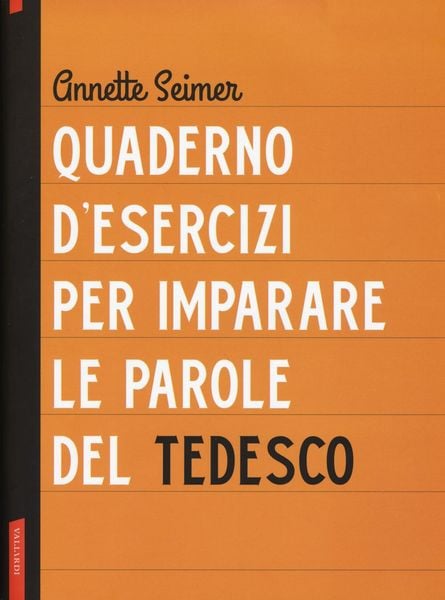 Produktbild: Quaderno d'esercizi per imparare le parole del tedesco