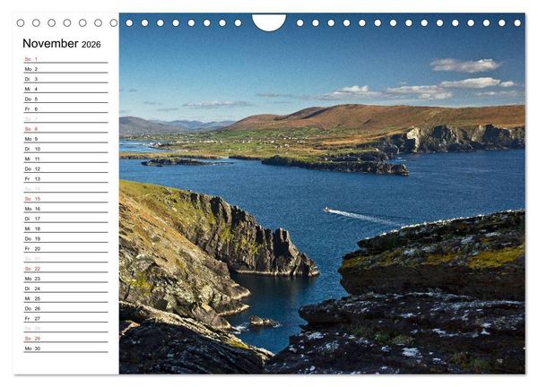 Produktbild: Irland - der romantische S&uuml;dwesten - Kerry (Wandkalender 2026 DIN A4 quer), CALVENDO Monatskalender
