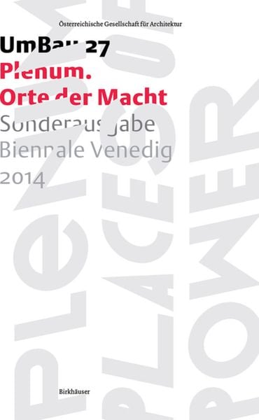 Produktbild: Plenum &ndash; Orte der Macht