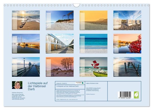 Produktbild: Lichtspiele auf der Halbinsel Dar&szlig; (Wandkalender 2027 DIN A3 quer), CALVENDO Monatskalender