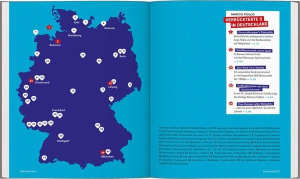 Produktbild: MARCO POLO Guck mal: Verr&uuml;ckte Fu&szlig;ball-Orte