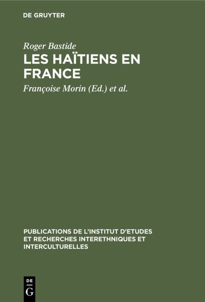Produktbild: Les Ha&iuml;tiens en France