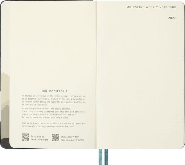Produktbild: Moleskine 12 Monate Der Herr der Ringe Wochen-Notizkalender 2027, L/A5, 1 Wo = 1 Seite, fester Einband