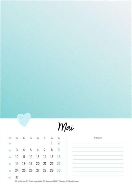 Produktbild: Kreativkalender Mit Liebe gemacht A4 2027