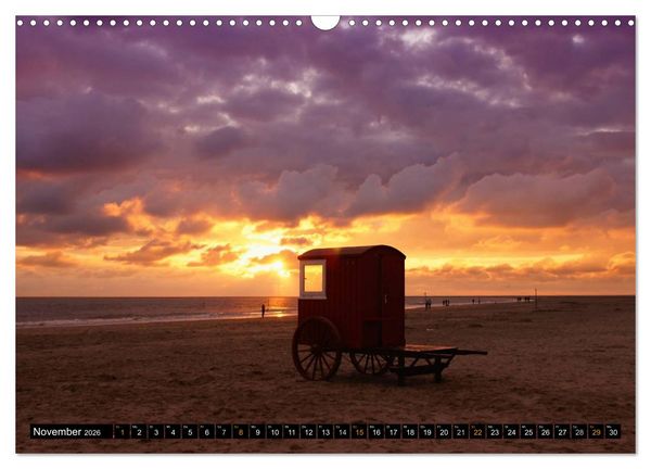 Produktbild: Borkum (Wandkalender 2026 DIN A3 quer), CALVENDO Monatskalender