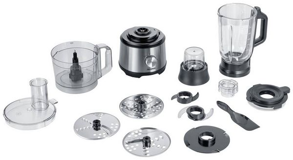 Produktbild: Severin KM 3892 K&uuml;chenmaschine 1200W Silber, Schwarz