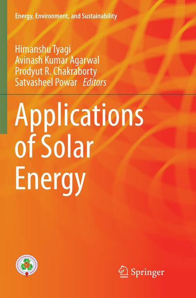 Produktbild: Applications of Solar Energy