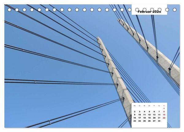 Produktbild: Moderne Architektur. Impressionen (Tischkalender 2026 DIN A5 quer), CALVENDO Monatskalender