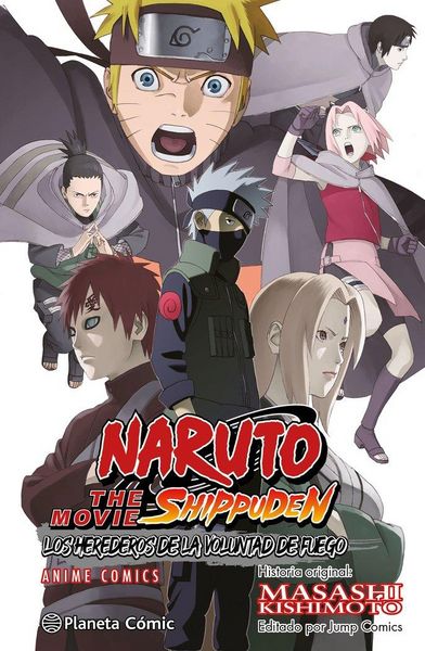 Produktbild: Naruto Shippuden Anime Comic Los Herederos de la Voluntad de Fuego