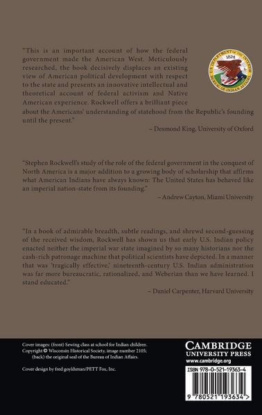 Produktbild: Indian Affairs and the Administrative State in the Nineteenth Century