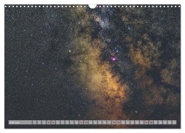 Produktbild: Faszinierendes Weltall (Wandkalender 2026 DIN A3 quer), CALVENDO Monatskalender