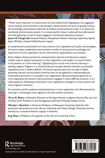 Produktbild: Cross-Cultural Crisis Negotiations