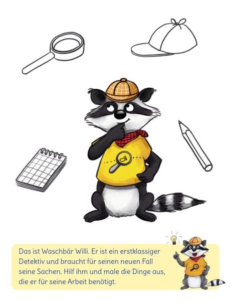 Produktbild: R&auml;tselblock - Detektiv Willi l&ouml;st den Fall