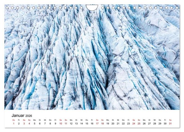 Produktbild: Island Luftaufnahmen (Wandkalender 2026 DIN A4 quer), CALVENDO Monatskalender