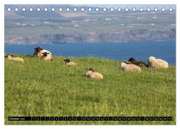 Produktbild: Irland Impressionen S&uuml;dwesten und Westen (Tischkalender 2026 DIN A5 quer), CALVENDO Monatskalender