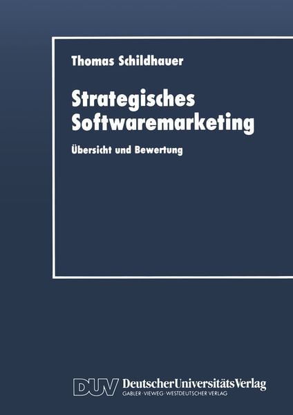 Produktbild: Strategisches Softwaremarketing