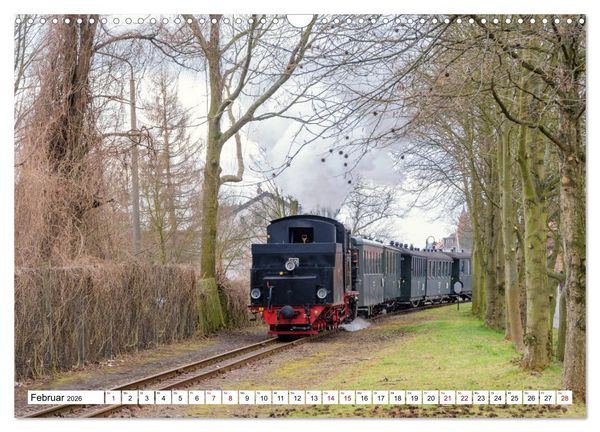 Produktbild: Mansfelder Bergwerksbahn (Wandkalender 2026 DIN A3 quer), CALVENDO Monatskalender