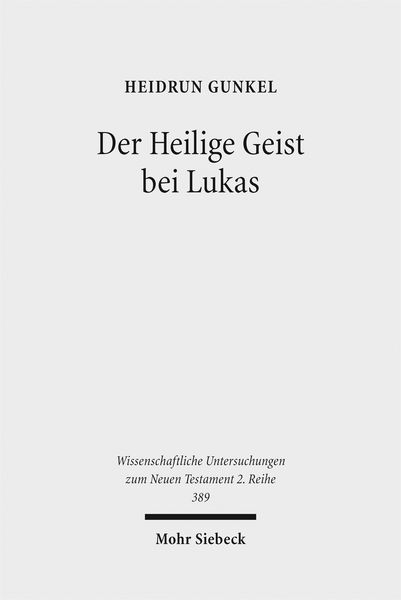 Produktbild: Der Heilige Geist bei Lukas
