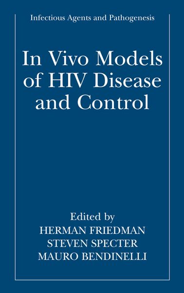 Produktbild: In vivo Models of HIV Disease and Control