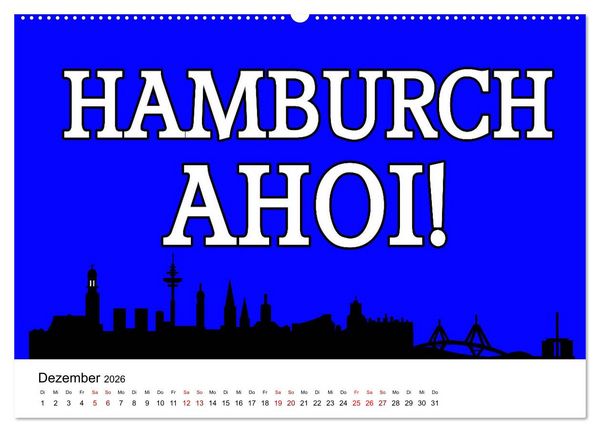 Produktbild: Hamburger Schnack (hochwertiger Premium Wandkalender 2026 DIN A2 quer), Kunstdruck in Hochglanz
