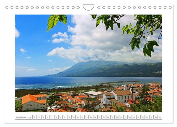 Produktbild: Archipelago of the Azores in the North Atlantic Ocean (Wall Calendar 2026 DIN A4 landscape), CALVENDO 12 Month Wall Calendar