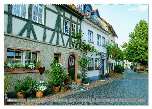Produktbild: Ein Blick auf Hanau-Steinheim (hochwertiger Premium Wandkalender 2027 DIN A2 quer), Kunstdruck in Hochglanz